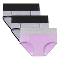 thumbnail image 1 of 3 Pcs Culottes Menstruelles pour Femmes, Étanches et Respirantes, Culottes de Règles, Culottes d'Incontinence, 1 of 8