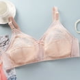 thumbnail image 4 of Women's Plus Size Bra Minimiser Lace Full Coverage Firm Hold Non Padded Non Wired, 4 of 5