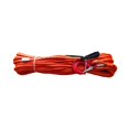 thumbnail image 2 of 5/16" X 100' Orange Synthetic Winch Line Cable Rope,Winch Line Cable With Protective Sleeve And Heavy-Duty Hook (ATV UTV 4X4) ,Easy to Carry, 2 of 3