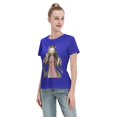 thumbnail image 4 of Women's Basic Short Sleeve T-Shirt Demon Slayer Blade Nidouzi, 4 of 6