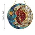 thumbnail image 4 of Bohemian Style Acrylic Wall Of 3 Colorful Boho Designs In 2 Sizes Indoor Outdoor Shatterproof Hanging For Living Room Patio Garden, 4 of 6