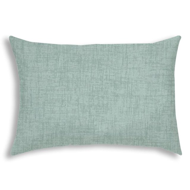 Joita Tissage Intérieur / Extérieur Oreiller Cousu Fermé - Tissu Polyester Vert