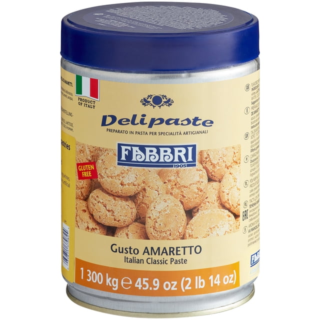 Fabbri Delipaste Pâte Aromatisante à l'Amaretto 1,3 kg