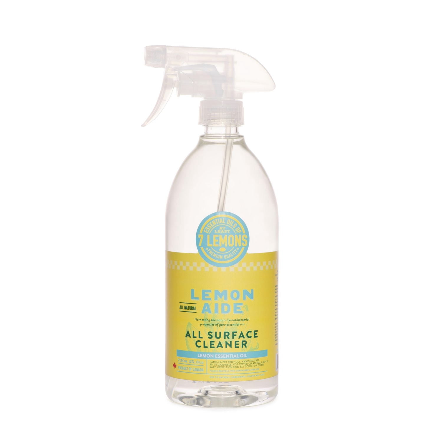 Lemon Aide Nettoyant pour Surfaces, Nettoyant Naturel, 750ml