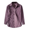 thumbnail image 2 of Chemise Veste Multi-Poches en Velours Côtelé pour Hommes, 2 of 5