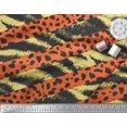 thumbnail image 3 of Soimoi Yellow Rayon Fabric Leopard & Wild Animal Skin Print Fabric by The Yard 42 Inch Wide, 3 of 3