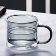 thumbnail image 1 of Dvkptbk Colorful Glass Cups Double-Layered Colored Glass Cup Home Essentials, 1 of 5