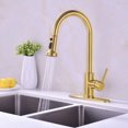 thumbnail image 4 of American Imaginations 1 Hole CUPC Approved Stainless Steel Faucet In Gold Color, 4 of 6