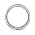 thumbnail image 5 of Bague Alliance pour Homme en Titane Biseauté 7 mm avec Émail et Rainure Brossée, 5 of 5