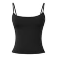 thumbnail image 4 of Women's Everyday Layering Tank Top with Adjustable Straps and Removable Padding for Casual Wear and, 4 of 6