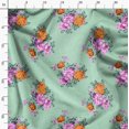thumbnail image 3 of Soimoi Crepe Silk Fabric Florals Floral Print Sewing Fabric Yard 42 Inch Wide, 3 of 6