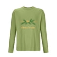 thumbnail image 4 of Pyjamas de Noël pour Hommes Pyjamas de Sport et D\'entraînement Physique pour Hommes T-Shirt Imprimé de Noël à Manches Longues et Col Rond pour Hommes, 4 of 4