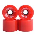 thumbnail image 1 of 4 Pcs Roues de Planche à Roulettes 70 x 51 mm Ensemble de Roues de Longboard 78A Roue Coussin en PU pour Remplacement de Roue de Planche Longue, 1 of 8