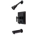 thumbnail image 1 of Kingston Brass KB86550QL Tub & Shower Faucet Metal Handle, Oil Rubbed Bronze, 1 of 1