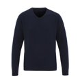 thumbnail image 1 of Premier Chandail en Molleton Acrylique Col en V Essentiel pour Hommes, 1 of 4