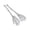 A, variant on Halloween Hand Serving Spoons 2-Pack, Plastic Skeleton Stirring Utensils for Party, Funny Ghost Hand Salad Tongs for Outdoor Decoration