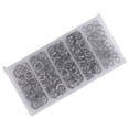thumbnail image 1 of Fishing Split Rings,200PCS 5Sizes Heavy Duty Double Split Rings Split Rings Exceptional Reliability, 1 of 8