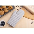 thumbnail image 3 of Mainstays Oven Mitt, Gray, 7” x 12.5”, 100% Cotton Shell 100% Polyester Fill, 3 of 6