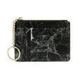 thumbnail image 1 of Pochette à Cartes Fermeture Éclair Rangement Faux Cuir 8 Compartiments pour Femmes Hommes Sac à Main Quotidien, 1 of 11