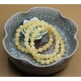thumbnail image 4 of Bracelet Extensible Unisexe en Perles Rondes 8 mm en Jade Jaune Naturel, 4 of 5