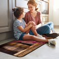 thumbnail image 3 of Wine Kitchen Rugs Italian Kitchen Mats for Floor 2 Piece, Anti Fatigue Floor Mat for Kitchen, Kitchen Floor Mats for in Front of Sink and Kitchen Matt for Standing for Kitchen Decor 17"X30"+17"X47", 3 of 5