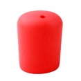 thumbnail image 1 of Fishing Rod End Cap Silicone Fishing Rod Plug Fishing Rod Handle Protective Case Red S, 1 of 9