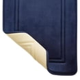 thumbnail image 5 of Mainstays Memory Foam Bath Mat Set Navy, 5 of 5