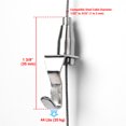 thumbnail image 4 of Yescom 20PCS Adjustable Picture Rail Hook Wire Rope Art Gallery Hanging System, 4 of 6
