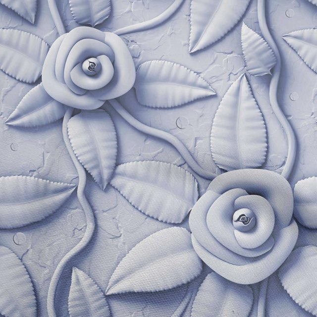 oneOone Velvet Grayish Purple Fabric Florals Craft Projects Decor Fabric Printed By The Yard 58 Inch Wide