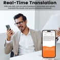 thumbnail image 4 of Language Translator Device, 138 Languages Two Way  Magnetic AI Translation Device, Offline Voice Photo Video Call Translation for Business Learning Travel, 4 of 7