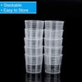thumbnail image 4 of 30ml Plastic Liquid Measuring Cups - Mini Clear Kitchen Medicine Cups Transparent Labs Graduated Beakers Baking Cooking Home Lab Measure Tool (10 Packs,1oz,Transparent) 10 Pcs, 4 of 5