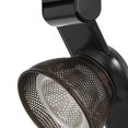 thumbnail image 3 of Benjara BM223664 12W Integrated LED Metal Track Fixture with Mesh Head, Black & Bronze, 3 of 5