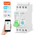 thumbnail image 1 of yeacher Smart WiFi Circuit Breaker with Remote Control, Timer, and Voice Compatibility for Home Automation - White, 1P-25A, No Metering Function, 1 of 6