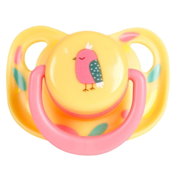 Puppy Pacifier Silicone Dog Chew Toy Calming Anxiety Relief for Small Dogs Kittens, Food Grade Bite Resistant with Breathable Vent & Dustproof Cover, Easy Clean Pink Blue