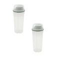 thumbnail image 1 of Oleegame 2 Pcs Boîtes de Rangement pour Produits à Capacité Fermée Rangement des Aliments Rangement Compartiments Secs Réservoirs de Mise en Conserve de Céréales Cuisines Restaurants et Bars Pot de Rangement pour Épicerie Vert, 1 of 9