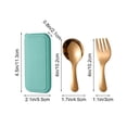 thumbnail image 2 of TIMIFIS Cutlery Set Stainless Steel Cutlery Set 304 Stainless Steel Spoon Fork with Box Kitchen Appliances, 2 of 5