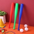 thumbnail image 4 of LOLIPPYY 5Pcs Kids Baseball Set Green Bat Shape Ball Shape Indoor Play Toddler Birthday, 4 of 5