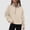 Beige, variant on Huaizzzy Womens Sweatshirts Half Zip Cropped Pullover Quarter Zipper Hoodies Fall Outfits Clothes Thumb Hole Asymmetric Zip Jacket Women Fashion Top Light Hoodies Women Full Zip Workout Top Winged