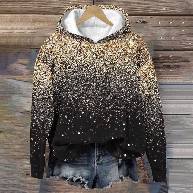 Offres du Jour Liquidation tumgatte Hauts pour Femmes Sweat à Capuche Manches Longues Chandails en Molleton Graphiques Mode Pulls Athlétiques pour Femmes Chandails en Molleton Raglan d'Automne pour Femmes