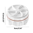 thumbnail image 3 of Portable Washing Machine Portable Washing Machine, Mini Washing Machine, Mini Dishwasher wtih Usb, Suitable for Family Business, Travel, University Rooms, Rvs, Apartments, 3 of 9