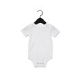 thumbnail image 1 of Bella Canvas Cache-Couche en Jersey pour Bébé, 12-18, Blanc, 1 of 1