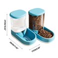 thumbnail image 2 of RRJ Automatic Pet Feeder And Water Dispenser Set For Dogs Cats, Programmable Timed Food Dispenser, Large Capacity Waterer For Small Medium Large Pets, Pet Supplies For Home Travel, 2 of 3