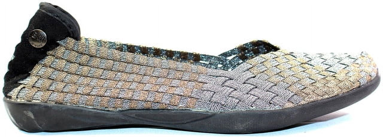 Bernie Mev Ballerines Plates de Défilé pour Femmes - Bronze Étain