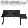 thumbnail image 3 of Adjustable Laptop Stand for Desk, Ergonomic Foldable Laptop Riser Holder with 360 Rotation Base, Portable  Laptop Riser Stand for Computer Notebook Tablet, 3 of 7