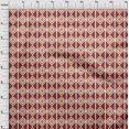thumbnail image 4 of oneOone Cotton Poplin Maroon Fabric Geometric Craft Projects Decor Fabric Printed By The Yard 56 Inch Wide, 4 of 5