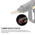 thumbnail image 4 of 500pcs Car Bumpers Welding Wire for Plastics Welding Machine Plastics Welders Studs Plastics Appearance Repairing Machine Staple Kit Mending Repairing Standard Pre Cut Staple Set, 4 of 7