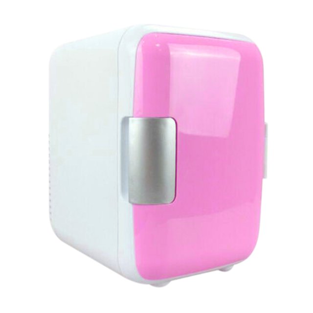 CAROOTU Mini 4L Cooling and Heating Refrigerator Cosmetic Makeup Friger Dual-Use