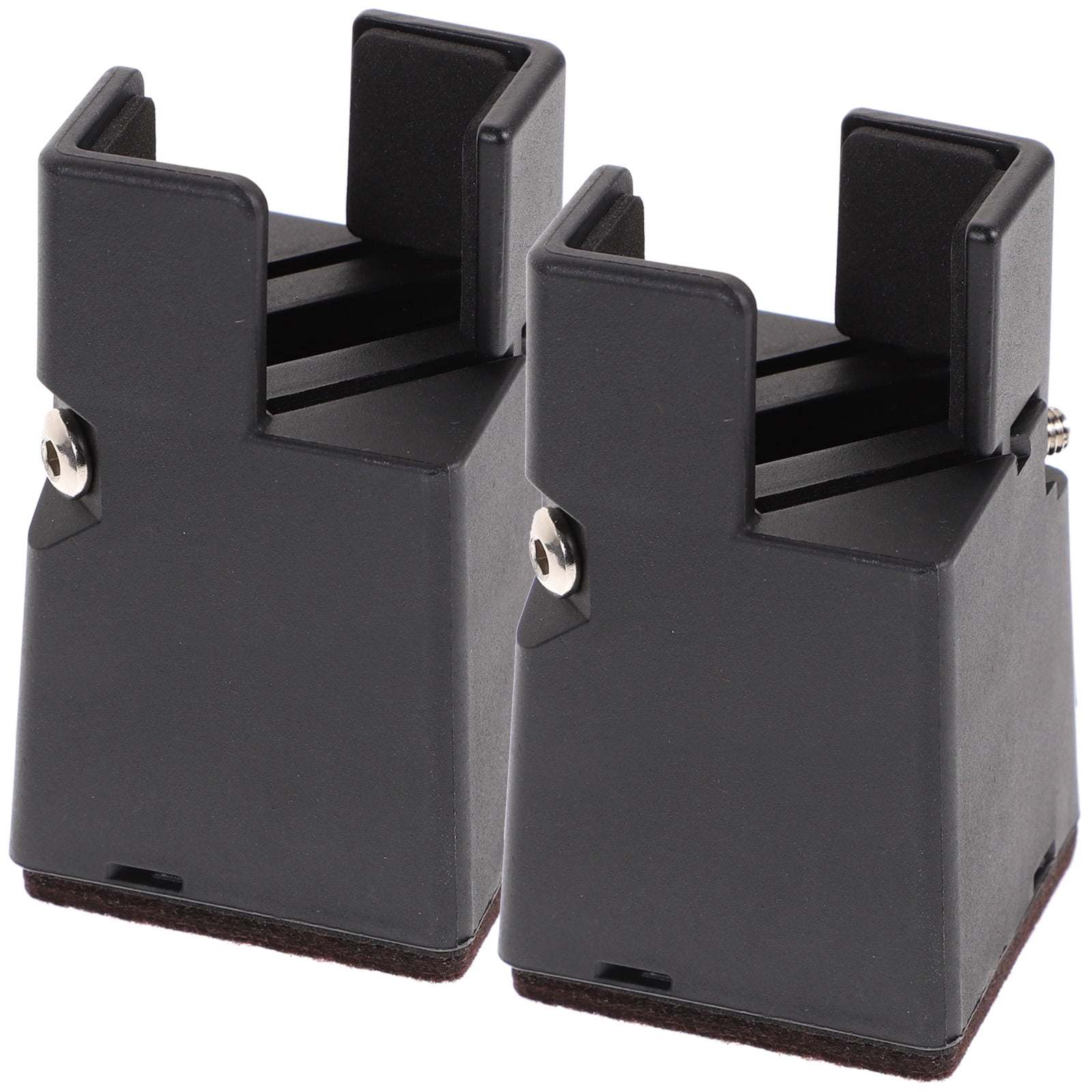 Shisuyan Blocs Rehausseur de Bureau en Velours 2 Pcs 5.3x2.2 Po