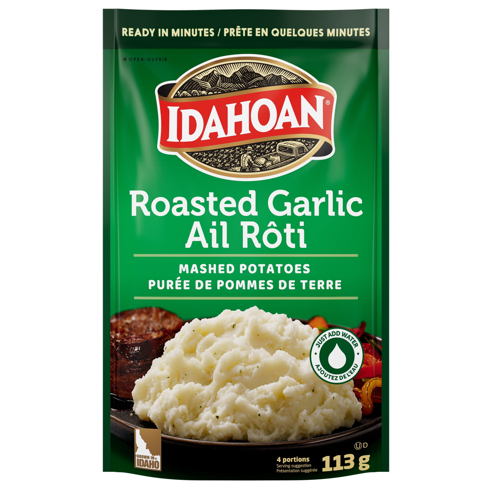 Idahoan - Purée de pommes de terre à l'ail roti d'Idahoan