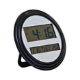 thumbnail image 2 of Home Trends Black Digital Wall Clock, 2 of 4
